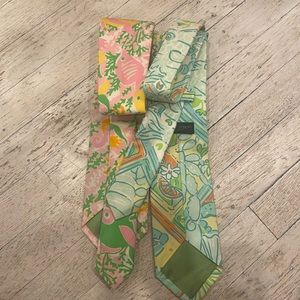 Lilly Pulitzer UNISEX Easter floral print ties handmade via palm beach ATTIRE